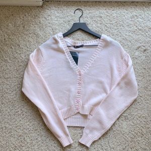 BRANDY MELVILLE - Pink Billie Wool Seater - One Size (XS/S)